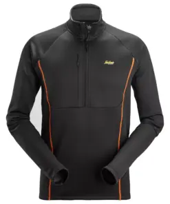 Snickers 9485 Thermal Base Layer Fusion Top in Black