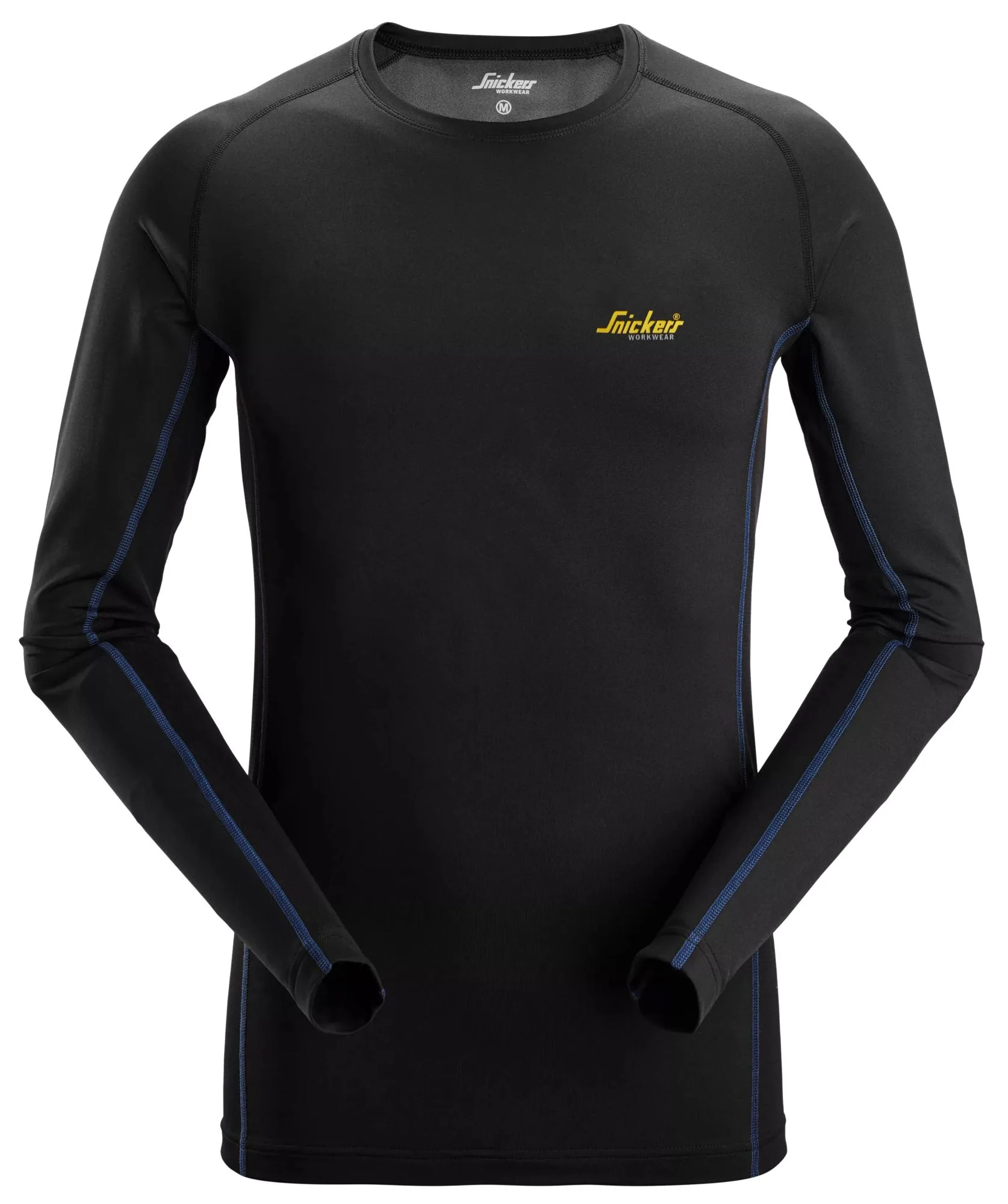 Snickers 9493 Lightweight Base Layer StayFresh Top in Black