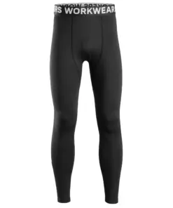Snickers 9494 Lightweight Base Layer StayFresh Bottoms in Black