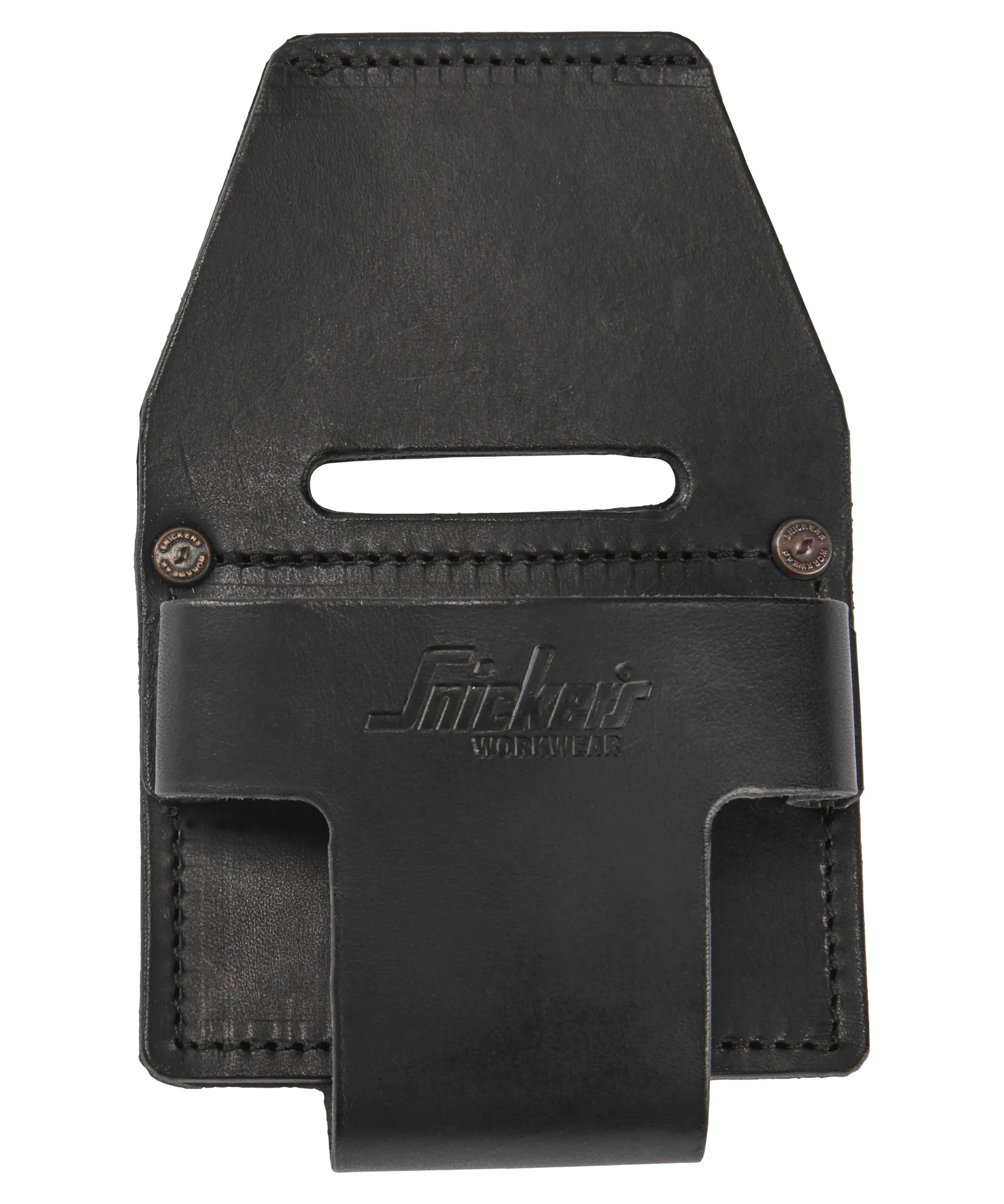 Snickers 9768 Leather Meas. Tape Pouch in Black