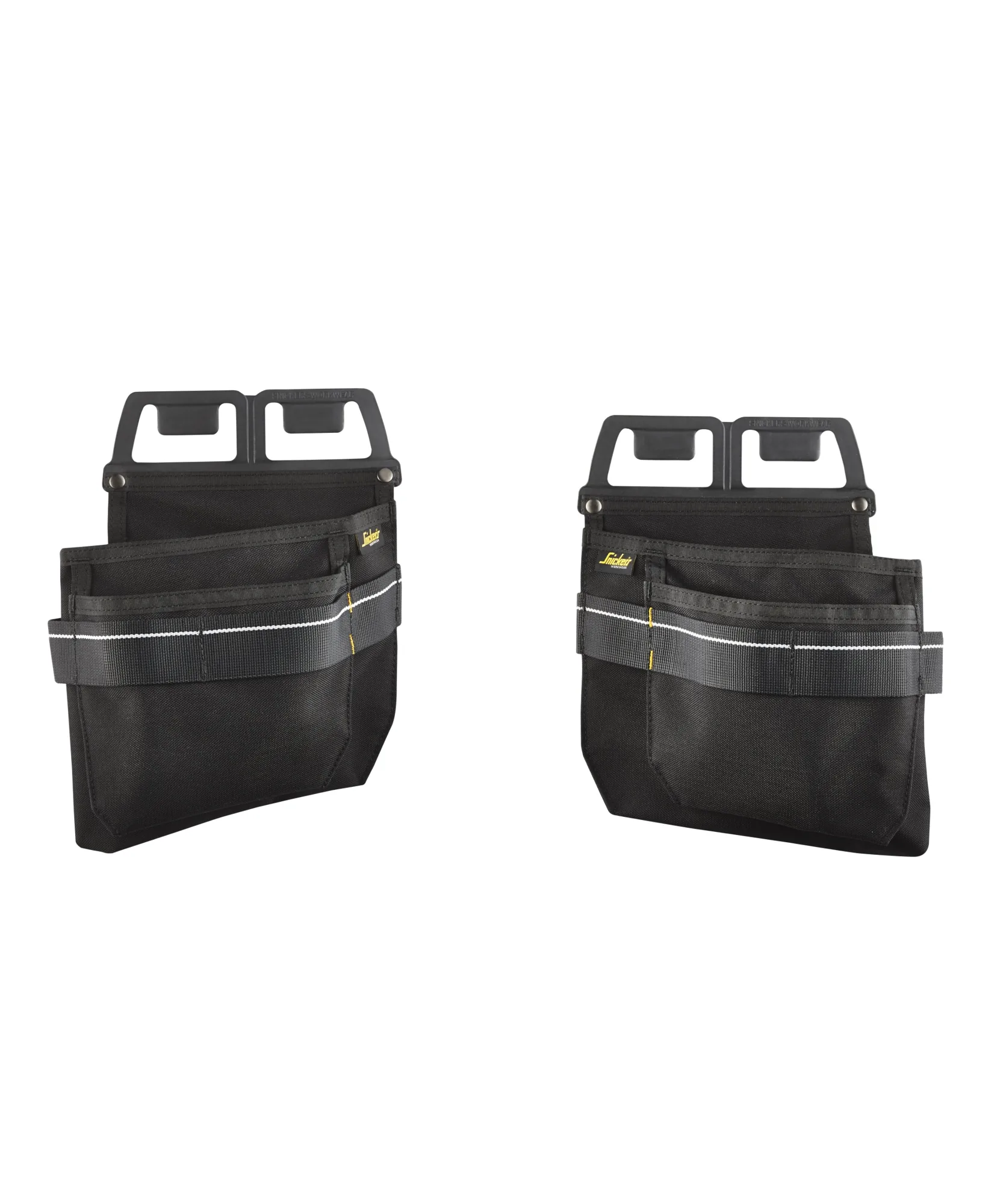 Snickers 9796 Nail & Screw Pouches in Black/Black